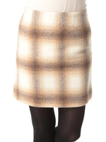 チェックタイトスカート