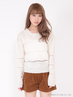 モヘアタックプルオーバー