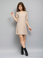 ワイドレースワンピ