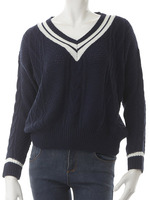 【Edit Sheen】カレッジニットトップス