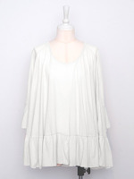 バックリボンフレアチュニック