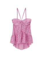 Kristina Ti フラワーレースキャミブラウス