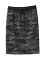 [L]カモフラージュ柄ジャージタイトスカート