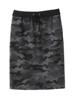 [L]カモフラージュ柄ジャージタイトスカート