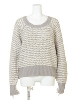 【mystic】ブークレーラグランニット