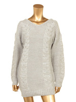 MIXケーブルVネックOP