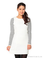 ボーダーニット＆ワンピースセット