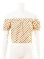 マルチストライプトップス