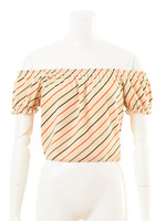 マルチストライプトップス