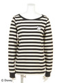 【X-girl Disney Collection】SYMBOL BORDER L/S TOP
