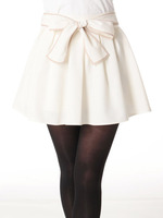 リボン配色キュロット