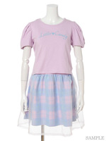 LITTLE CANDY TOPS&CHECK TANK ONE-PIECE