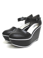 【R&E】パイピングハイウェッジセパレートパンプス