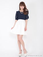 バスケットフレアスカート