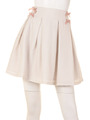 リボンフレアミニスカート