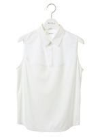 襟付きノースリーブインナー