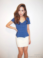 ストレッチ合皮タイトSK