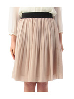 ミディ丈プリーツスカート