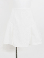 追加生産【宮田聡子さんカタログ着用】レ-スフレア-スカート