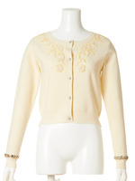 [L.B CANDY STOCK]ビジュー釦カーディガン