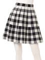 【ROSE BUD】GINGHAM CHECK FLARE SKIRT