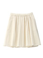 ショート丈ギャザーフレアスカート