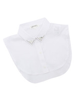 ビジューつきフェイクシャツ