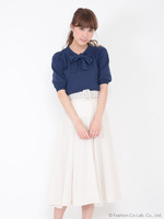 カラーミモレスカート