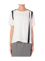 サイド切り替えブラウス