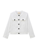 ダブルポケットノーカラージャケット