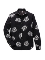 ボーラーハットプリントホリゾンタル シャツ