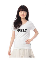 刺繍ワッペン付きTシャツ