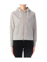 裏毛ショートジップパーカ
