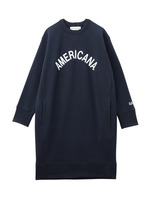 Americana ロゴ裏毛ワンピース