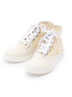 フラワーハイカットスニーカー