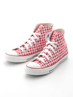 converse・earthギンガムチェックスニーカー