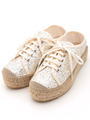 【VIDORRETA】GLITTER GRUESO LACE UP SHOES