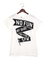 5 PREVIEW（ファイブ　プレビュー)　NO FUN TEE/Black