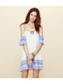 INDIA GUAZE DRESS/ホワイト(104)