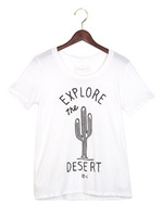MNKR(モニカ) サボテン TEE/White