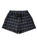 PLAID SHORT PANT/NAVY