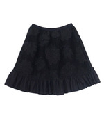 Peony　lace　skirt/white