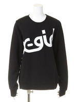 VARIOUS SWEAT CREW NECK TOP/YELLOW