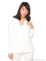 [Casual Line]フードINテーラードジャケット/ブラック