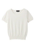 [L]コットンニットプルオーバー/レッド系(062)