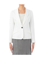 [L]テーラードジャケット/ホワイト(002)