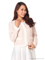 sweetファンシージャケット/ベージュ