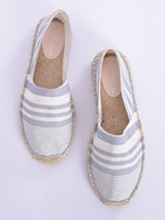 【GDS】 マルチボーダーエスパドリーユ/ネイビー