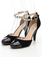 【新色追加】【ILIMA】アンクルストラップ2Wayセパレーツパンプス/ベージュスエード