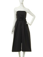 【LADY】ベアガウチョパンツドレス/ネイビー